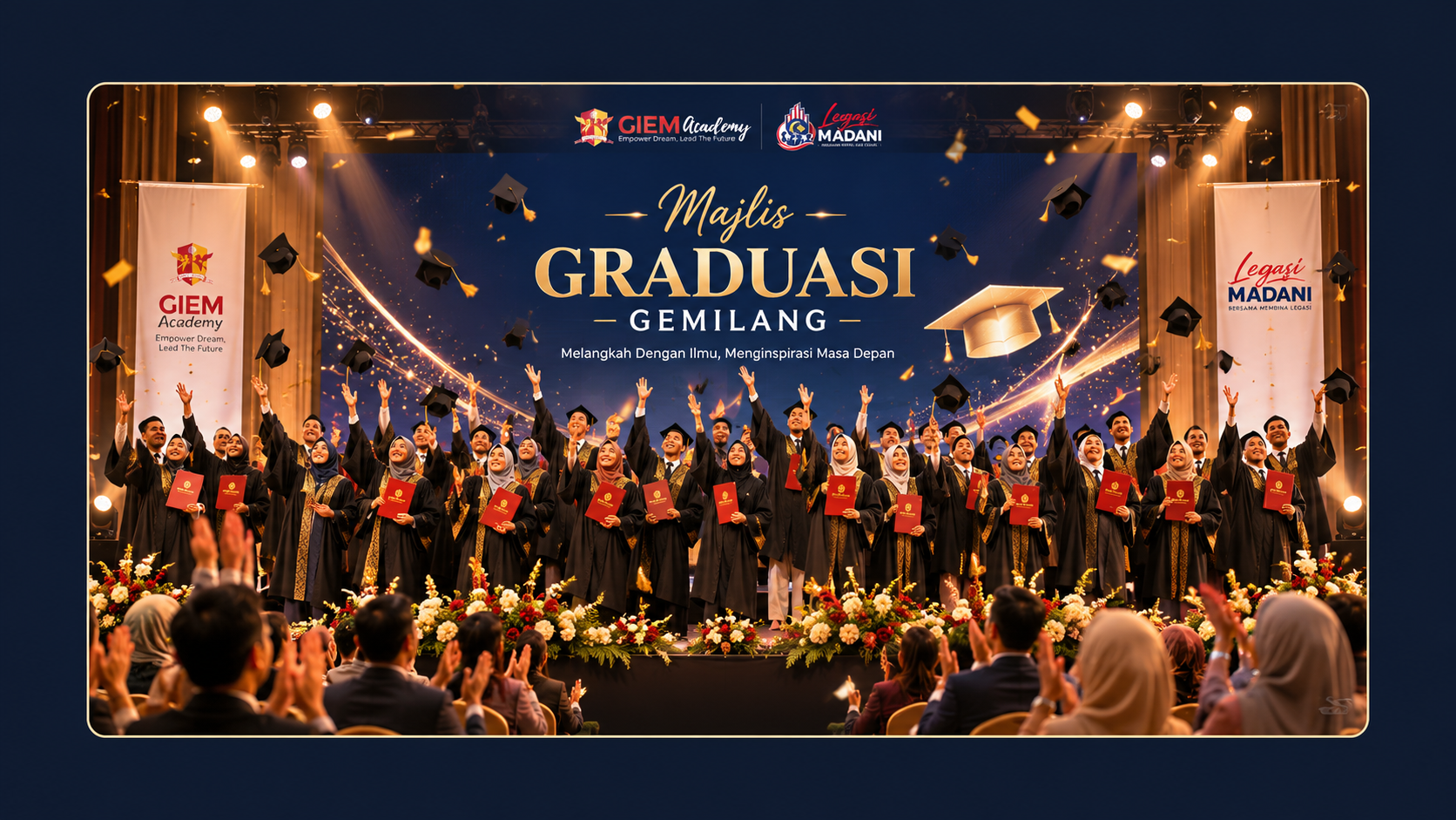 Suasana Majlis Graduasi Gemilang